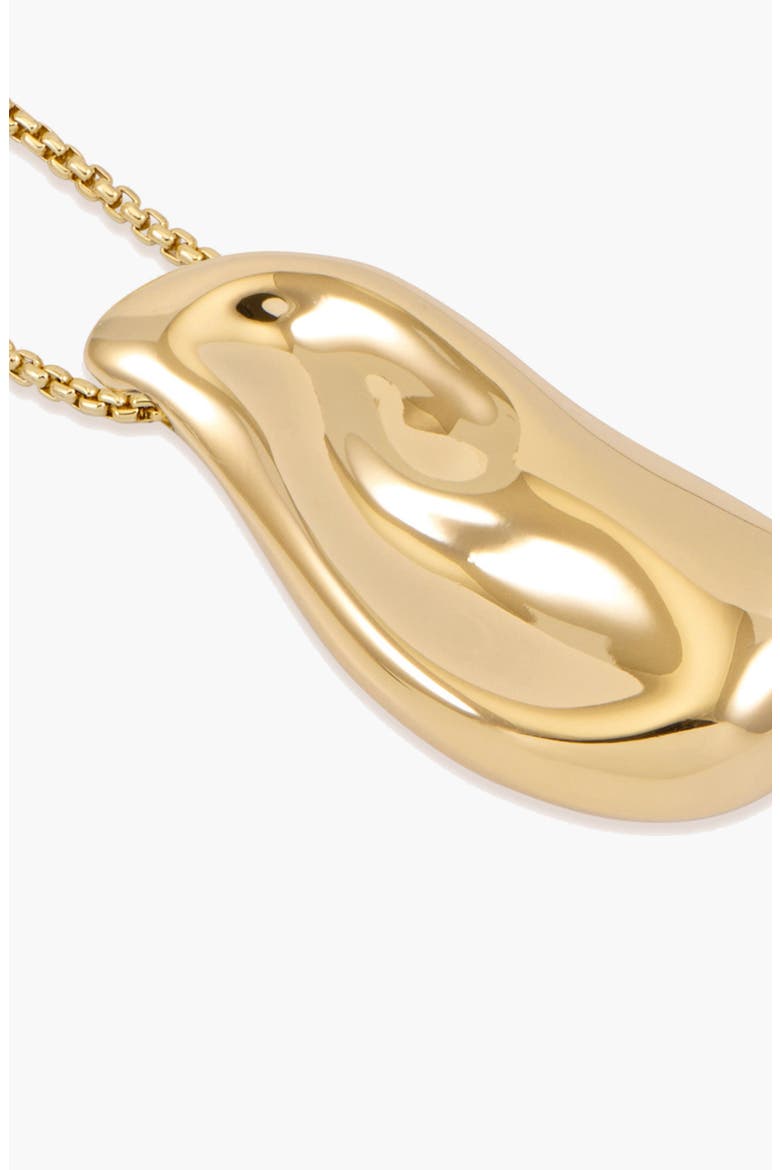 Perto Maxi Pendant Necklace in Gold, Alternate, color, Gold