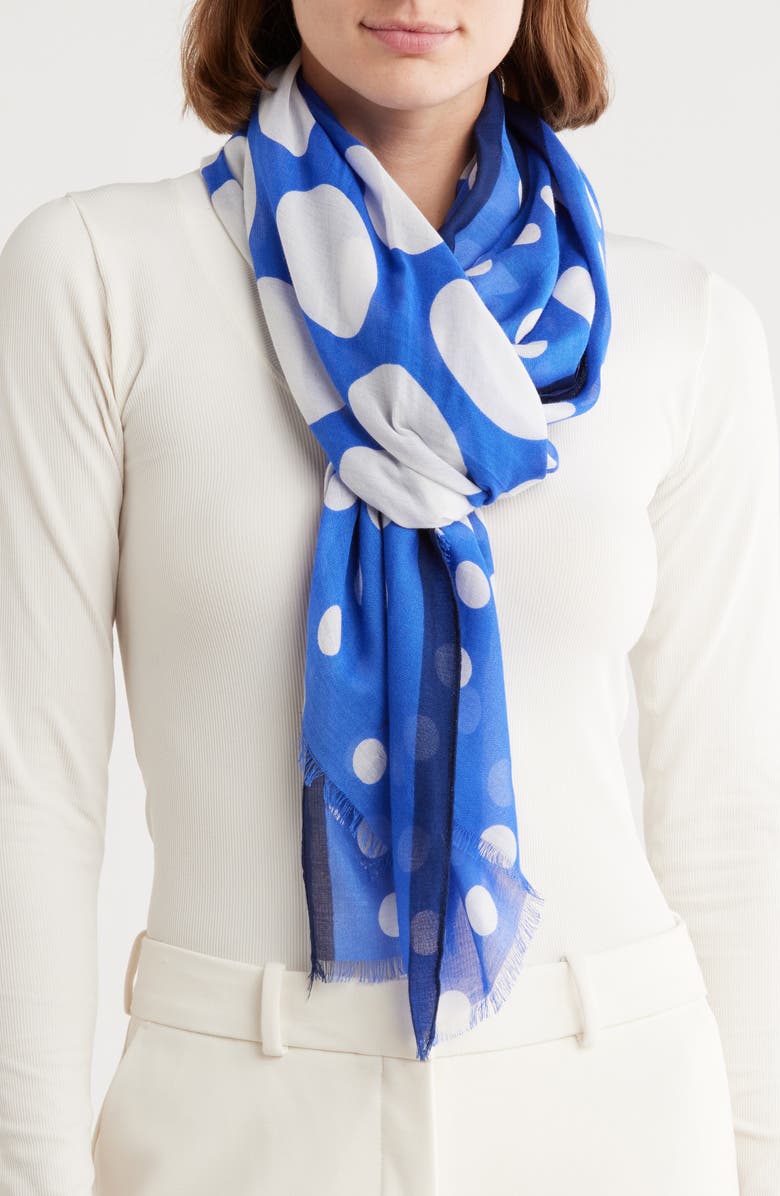 dot oblong scarf