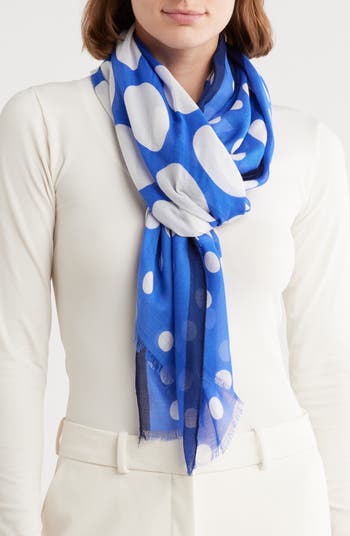 dot oblong scarf