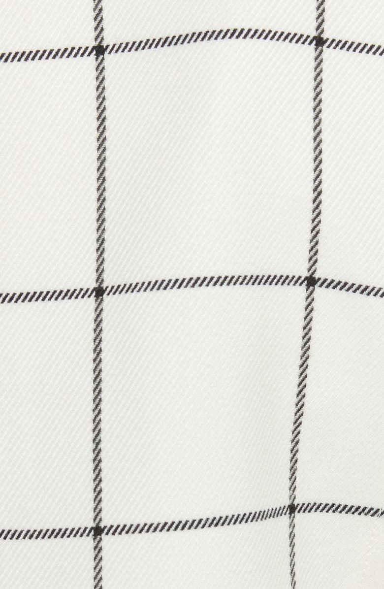 Tory Burch Holt Windowpane Plaid Blazer, Alternate, color,