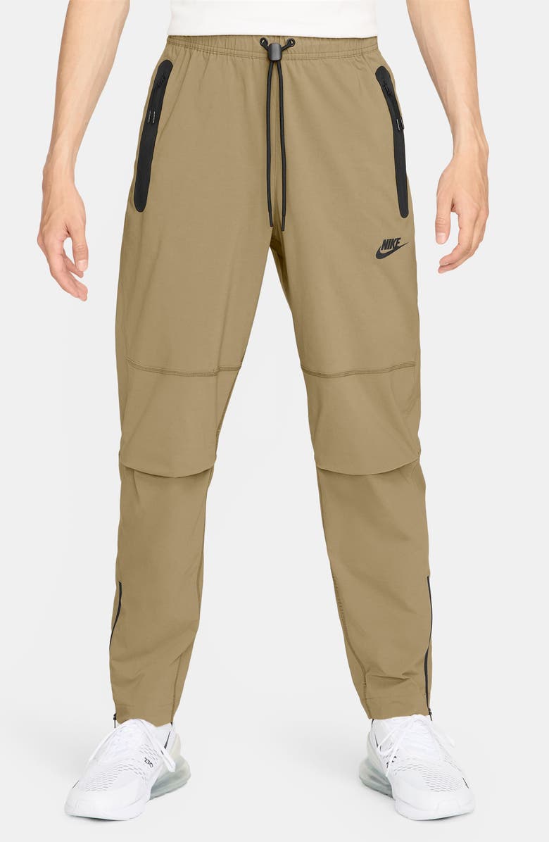 Nike Dri-FIT Tech Woven Pants, Main, color, Parachute Beige/ Black
