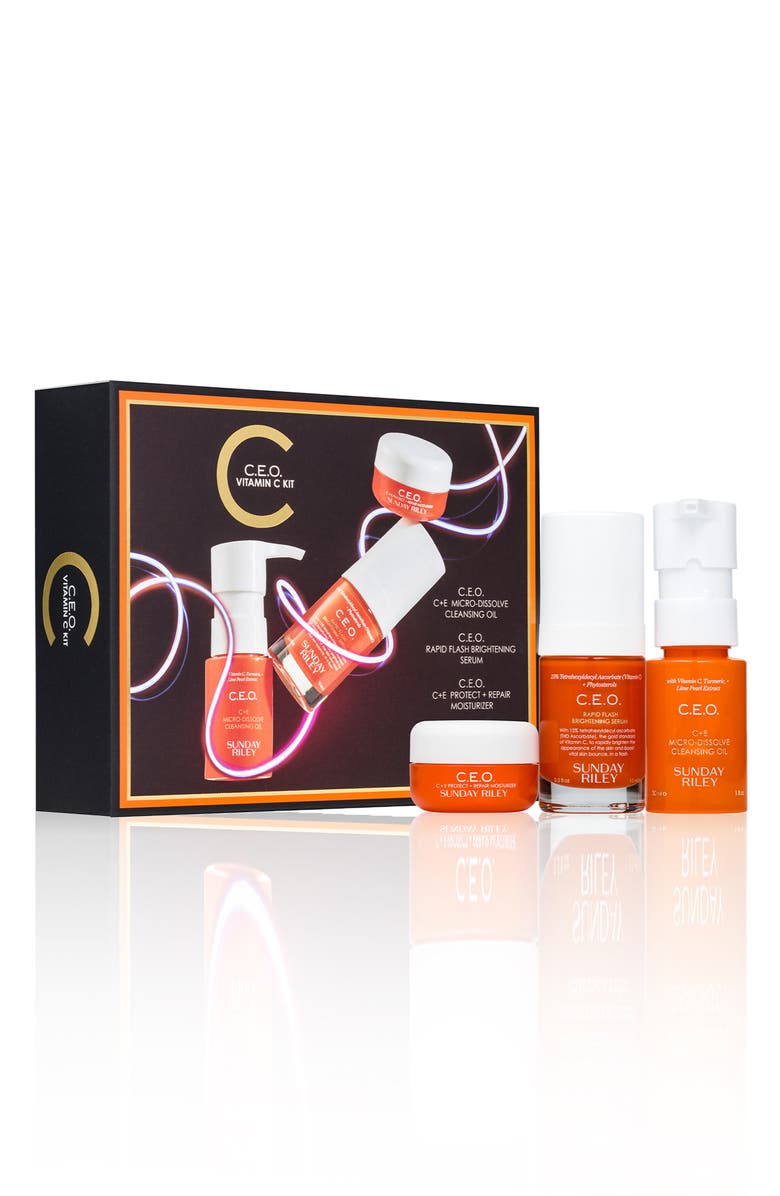 Sunday Riley C.E.O. Vitamin C Set, Alternate, color, 