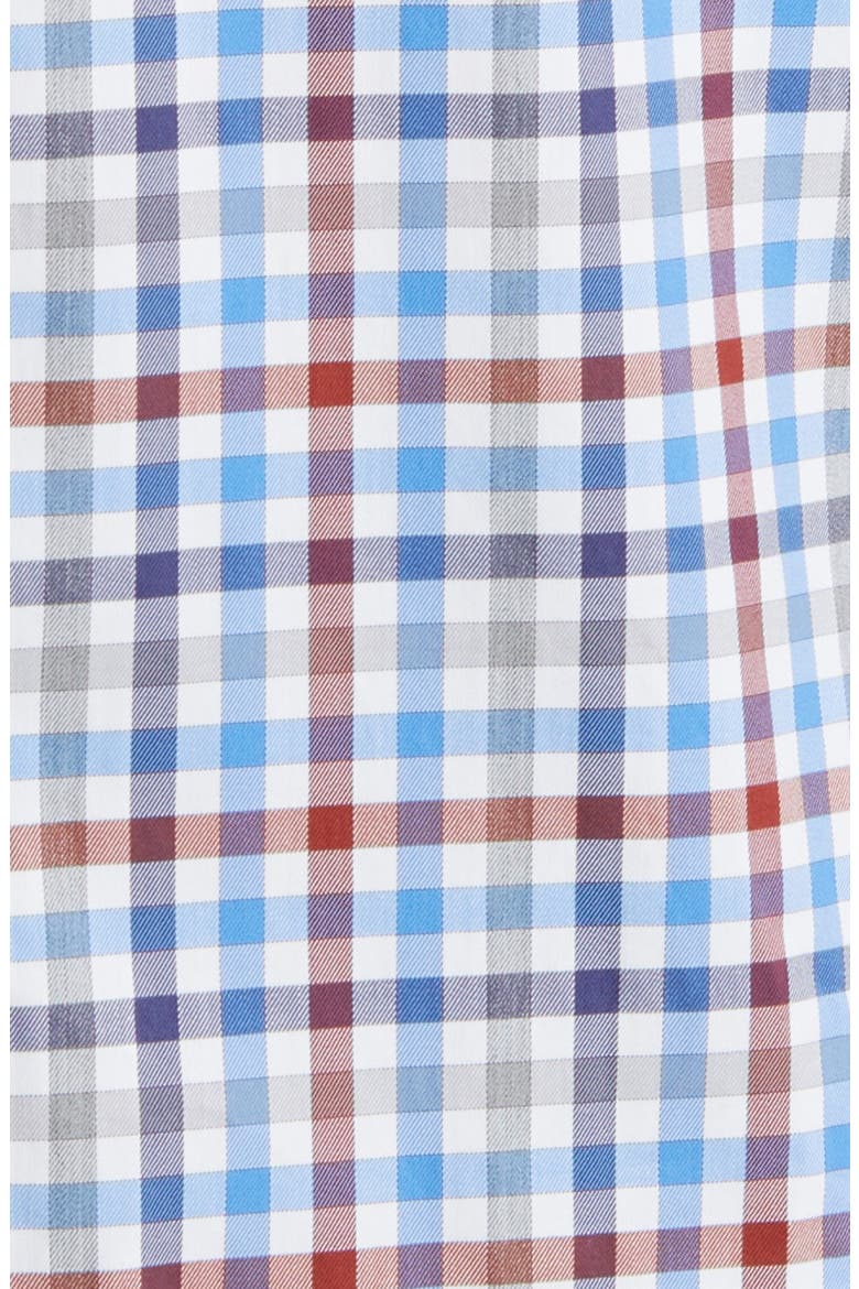 Orin Crown Light Tattersall Check Button-Down Shirt, Alternate, color, WHITE