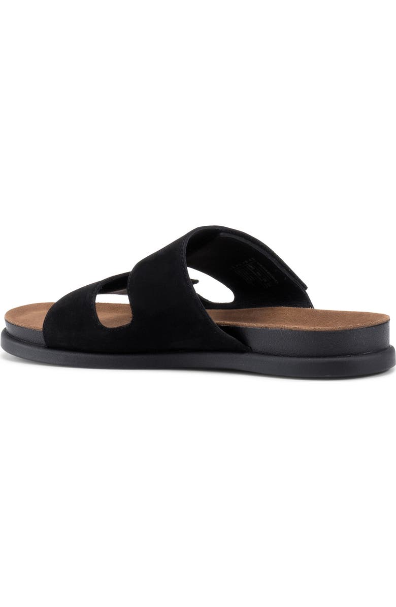 Vagabond Shoemakers Kevin Leather Strap Slide Sandal, Alternate, color, Black