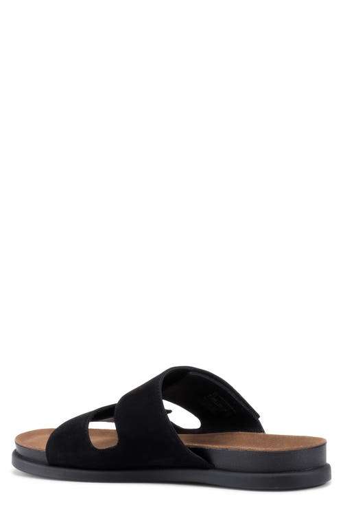VAGABOND SHOEMAKERS VAGABOND SHOEMAKERS KEVIN LEATHER STRAP SLIDE SANDAL 