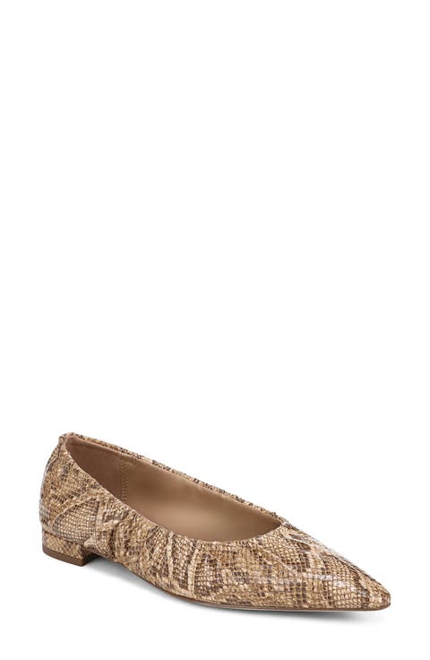 Essex Pointed Toe Flat