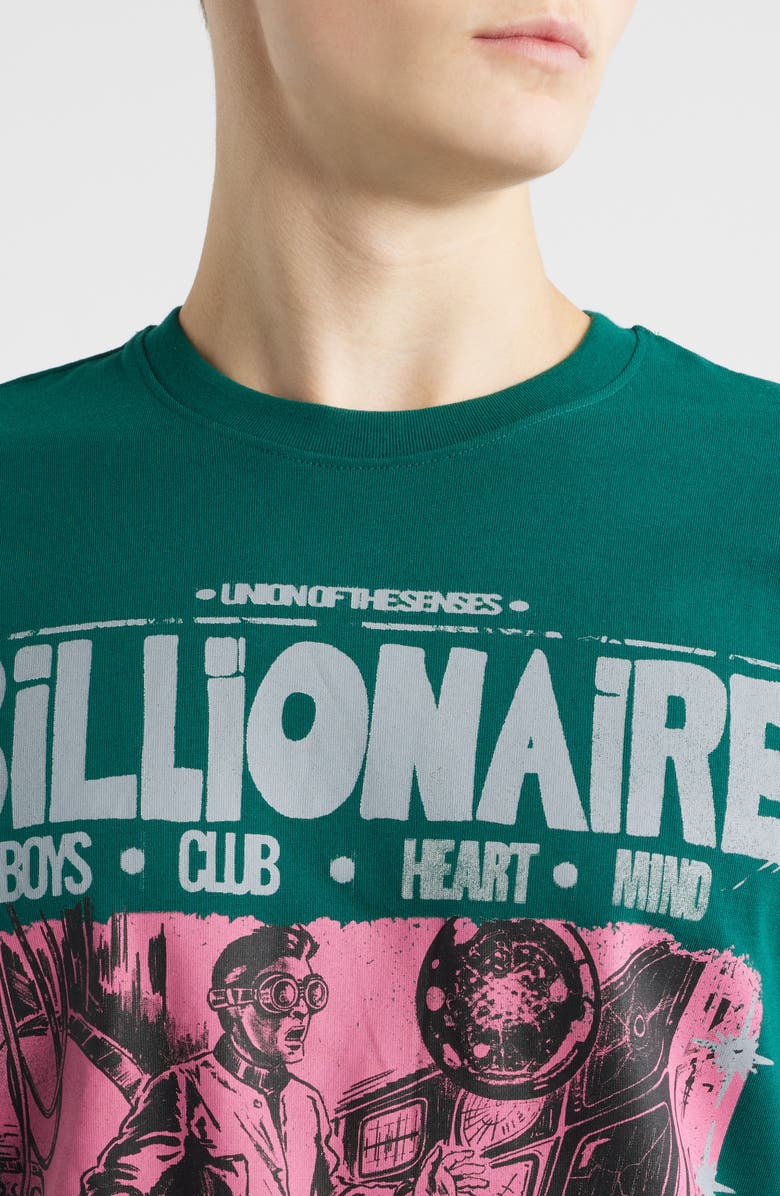 Billionaire Boys Club Labworks Cotton Graphic T-Shirt, Alternate, color, Rain Forest
