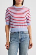 Madewell Textural Stitch Crewneck Sweater