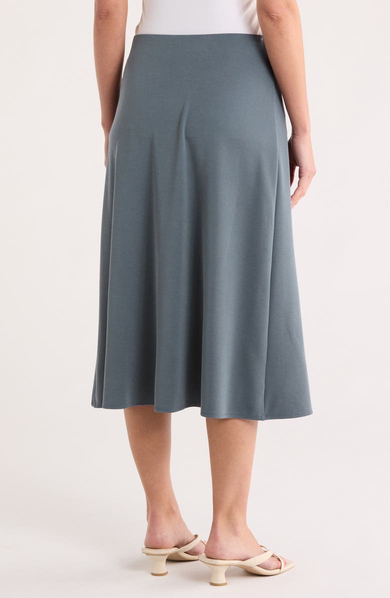 NORDSTROM RACK Knit Midi Skirt, Alternate, color, Blue Slate