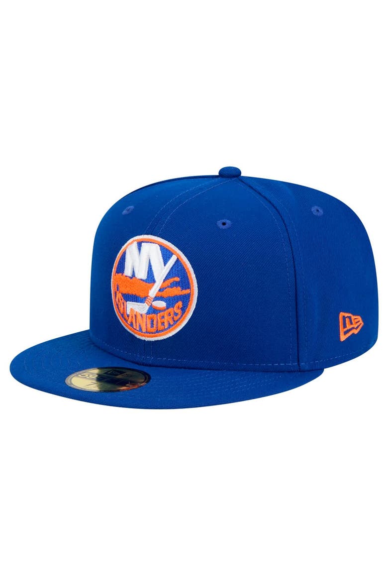 Men's New Era Royal New York Islanders Core 59FIFTY Fitted Hat, Main, color, Royal