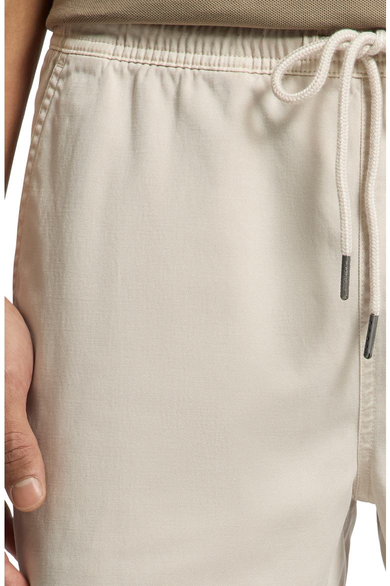 Willis Stretch Twill Drawstring Shorts, Alternate, color, NATURAL LINEN