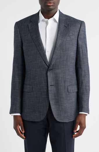G-Line Textured Blue Mélange Sport Coat