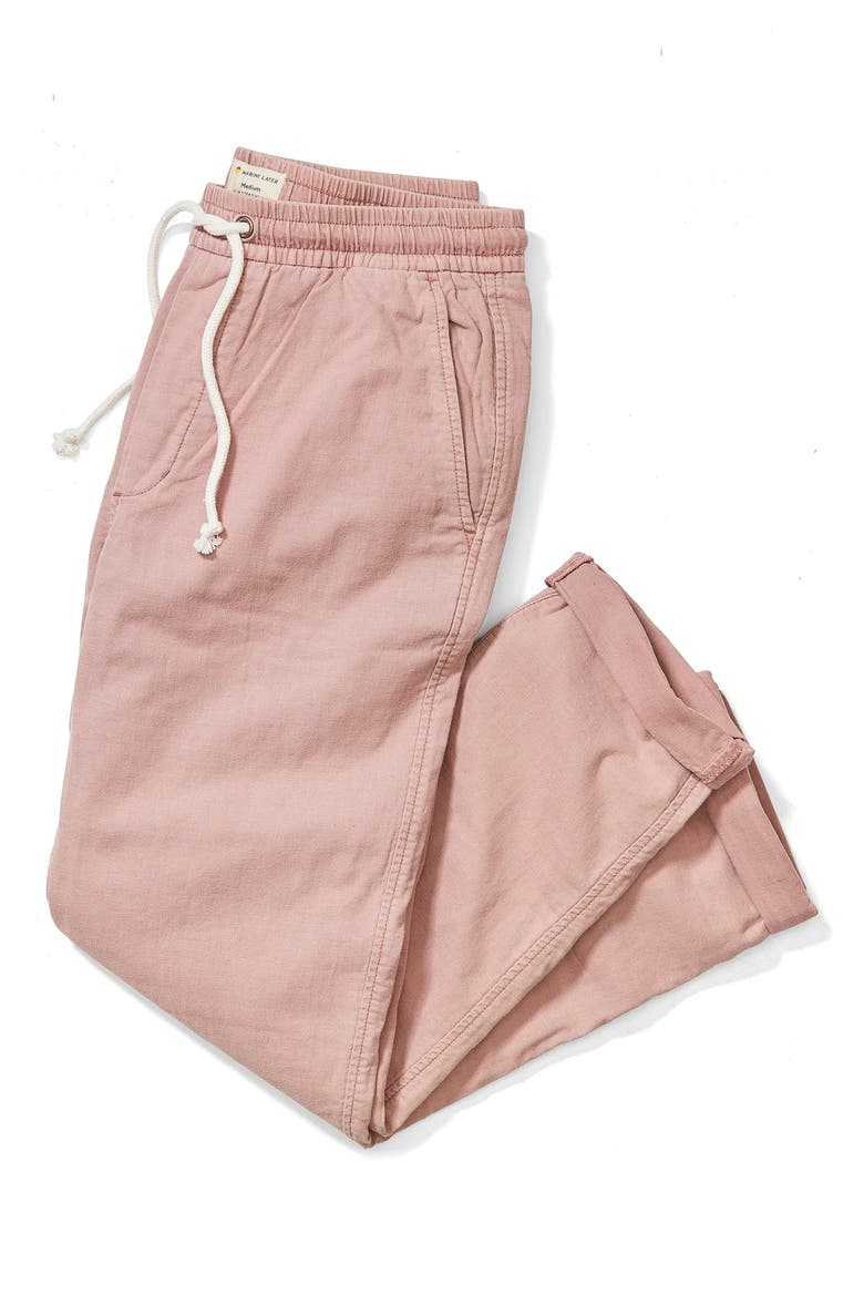 Saturday Stretch Beach Pants, Alternate, color, FADED BRICK