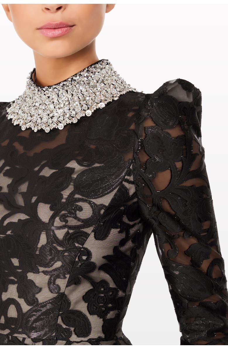 Jenny Packham Orion Crystal-embellished Gown, Alternate, color,