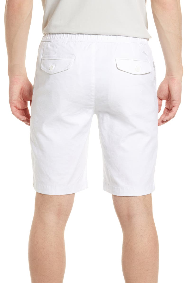 Tommy Bahama Linen in Paradise Flat Front Shorts, Alternate, color, White