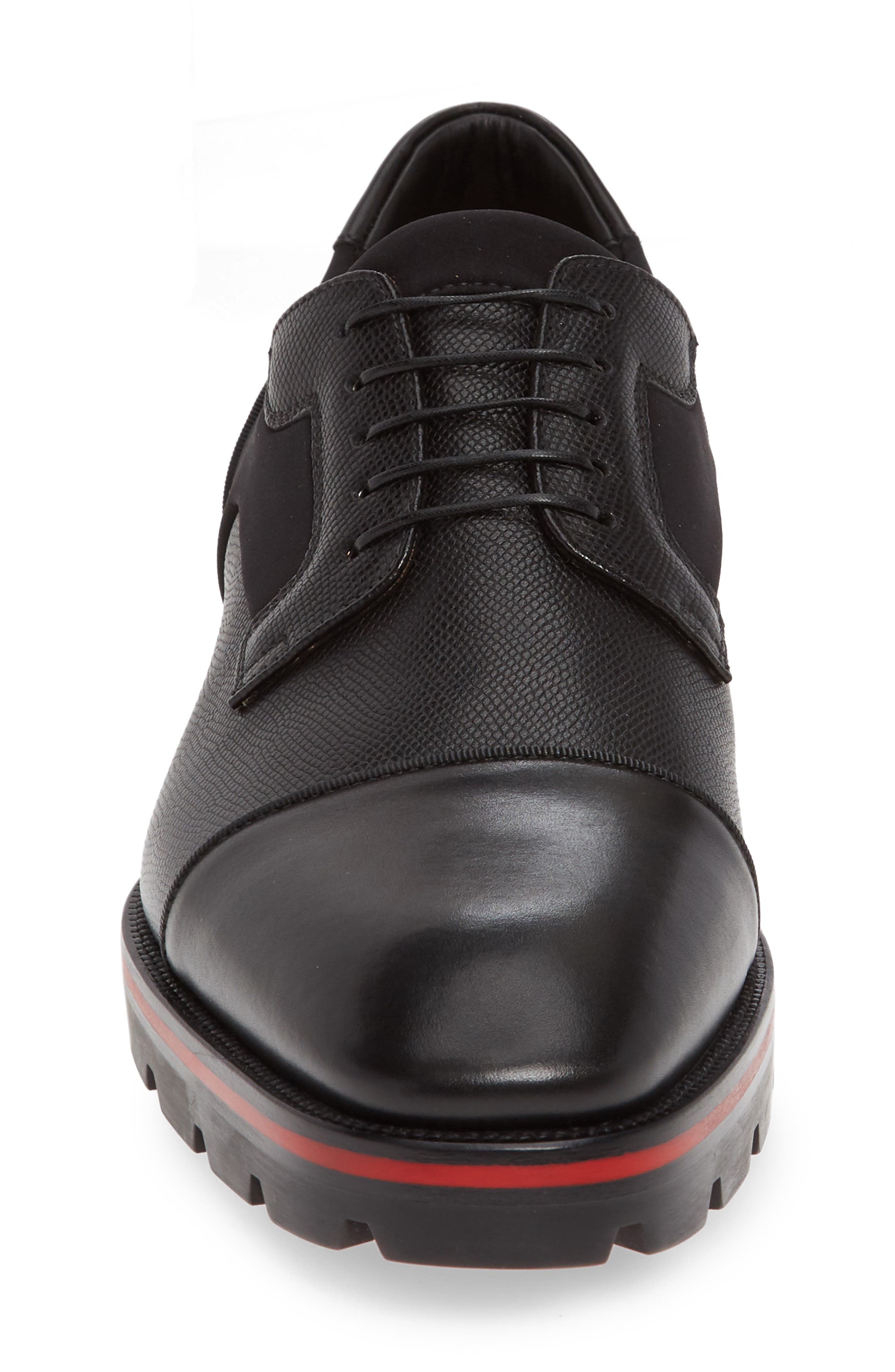 Christian Louboutin Mika Sky Lug Cap Toe Derby, Alternate, color, 