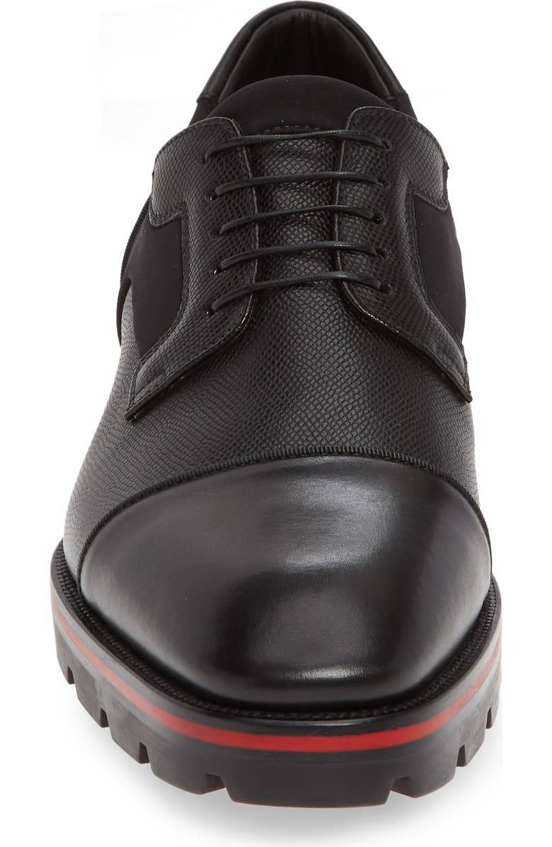 Christian Louboutin Mika Sky Lug Cap Toe Derby, Alternate, color,