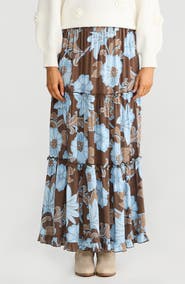Talisman the Label Mantra Tiered Maxi Skirt