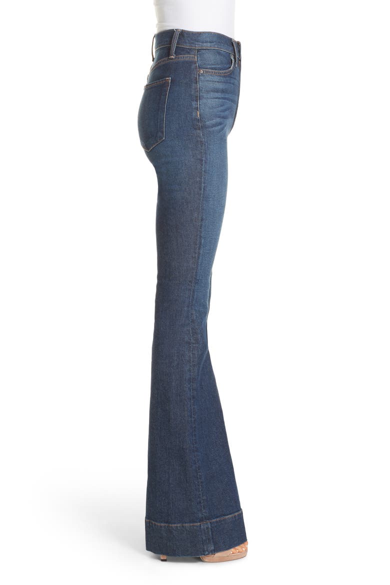 Beautiful High Waist Bell Bottom Jeans, Alternate, color, SO CLEVER