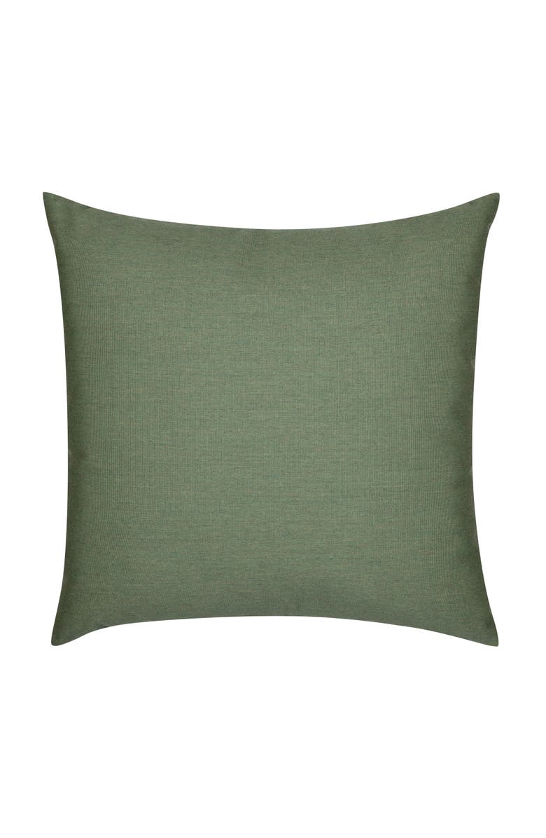 Elaine Smith Basketweave Hand Woven Indoor & Outdoor Accent Pillow, Alternate, color, Fern