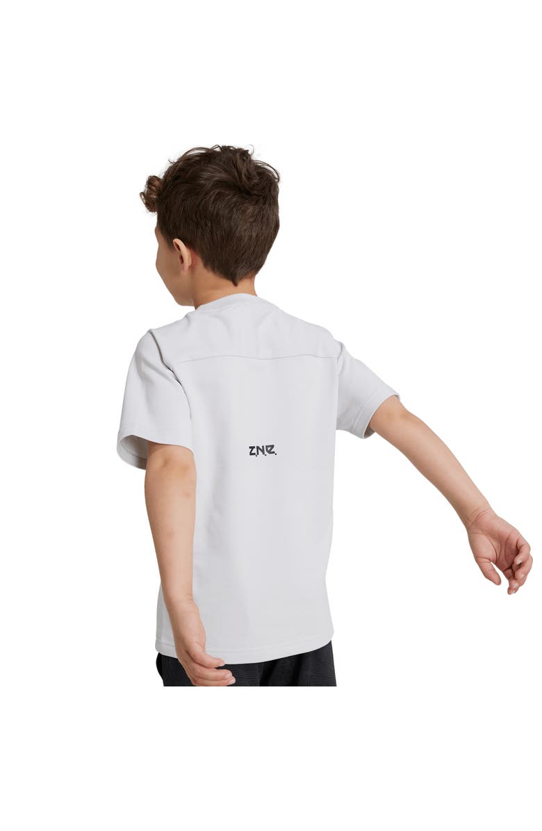 adidas x Star Wars<sup>™</sup> Kids' Z.N.E. Cotton Graphic T-Shirt & Shorts Set, Alternate, color, 