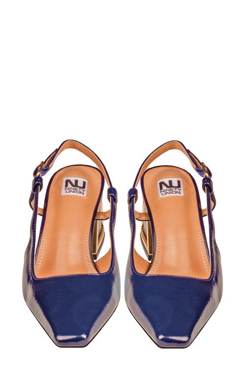 Ninety Union Blake Slingback Pump In Navy