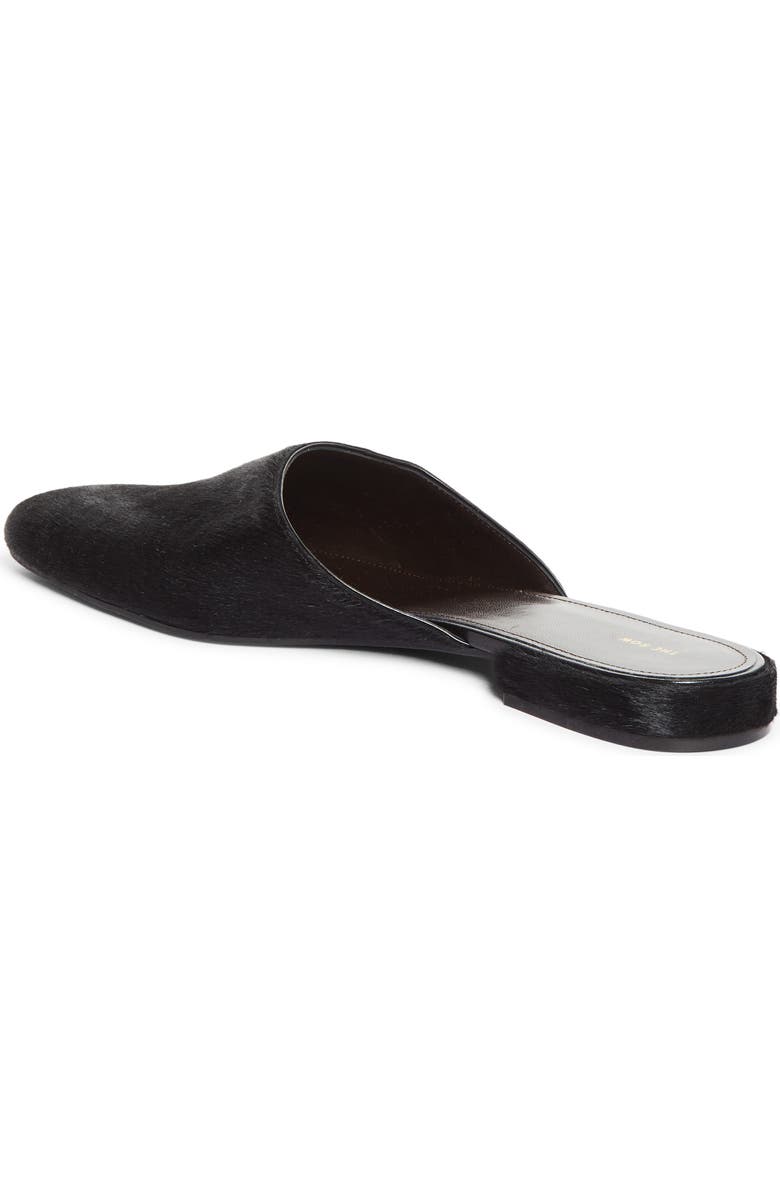 The Row Penelope Genuine Calf Hair Mule, Alternate, color, Black