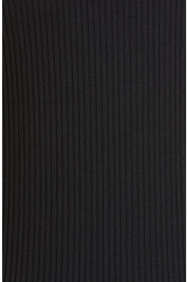 Iman Rib Tank Top, Alternate, color, BLACK