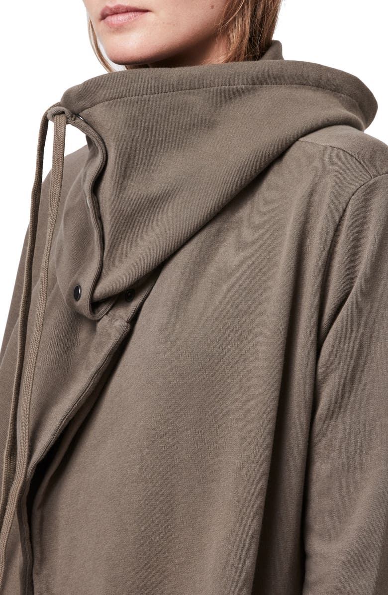 AllSaints Brooke Knit Jacket, Alternate, color, 