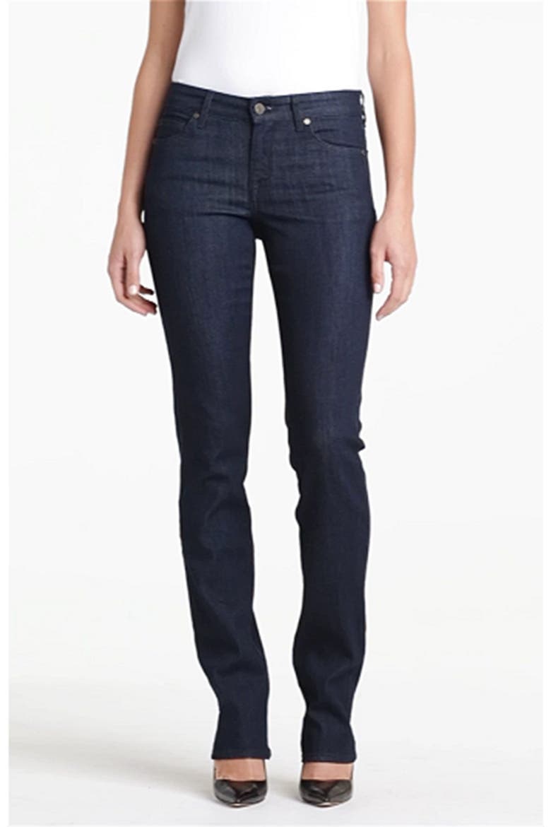 'Faith' Straight Leg Stretch Jeans, Alternate, color, KAHANA