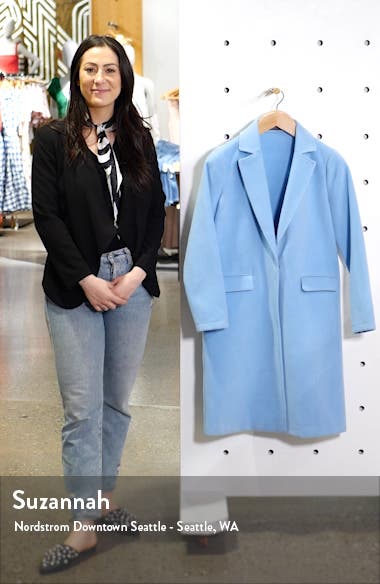 Vince Camuto Lightweight Long Coat (Women) | Nordstromrack