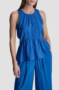 DKNY Ladder Lace Detail Sleeveless Top