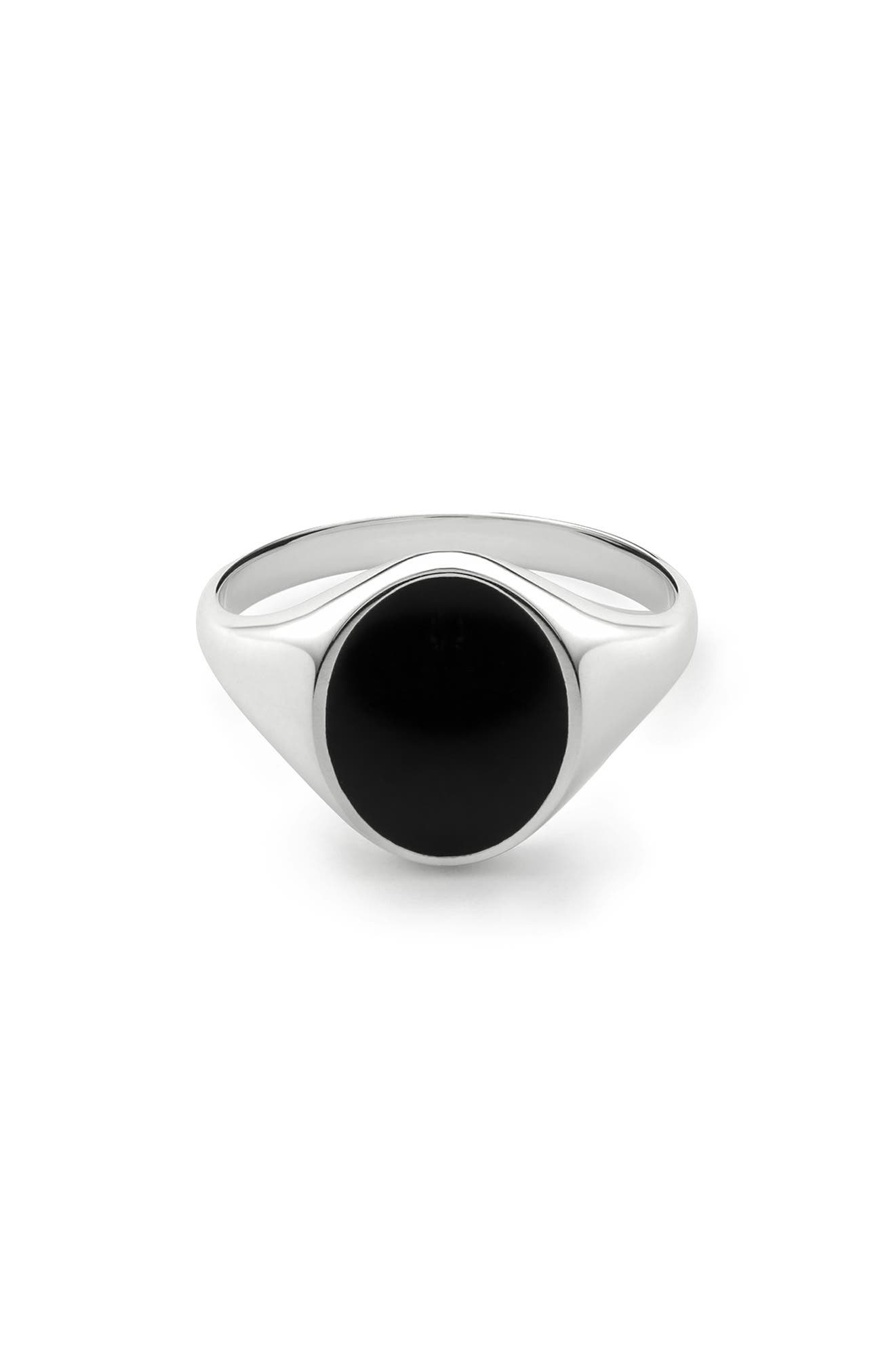 selected STERLING SILVER/ BLACK