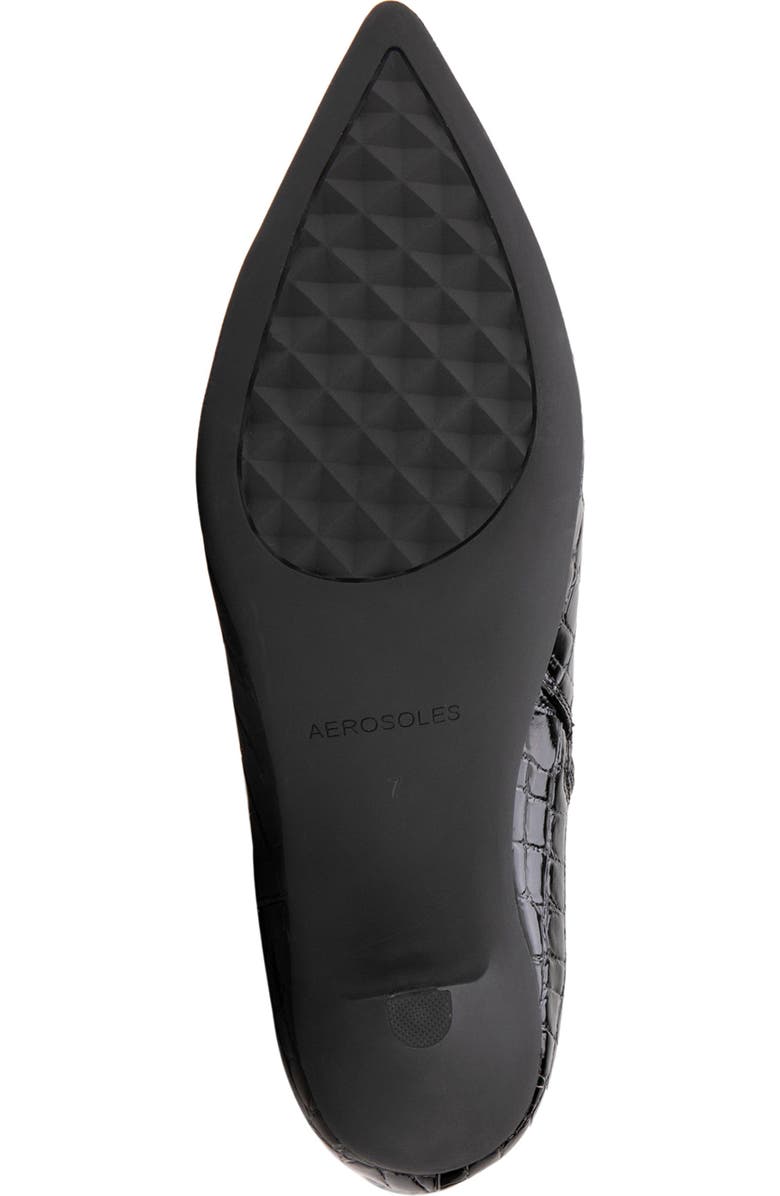 Aerosoles Loano Knee High Boot, Alternate, color, Black Jelly Croco