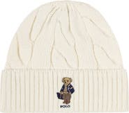 Polo Ralph Lauren Bear Wool Blend Beanie