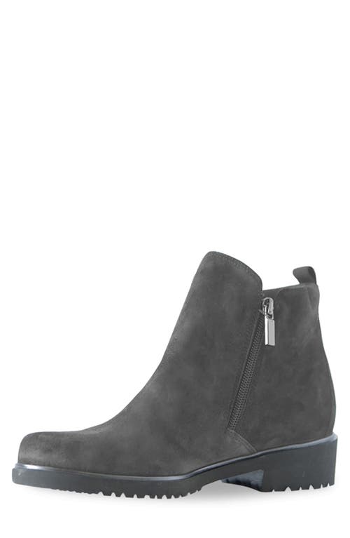 Munro Rourke Water Resistant Bootie In Charcoal Suede