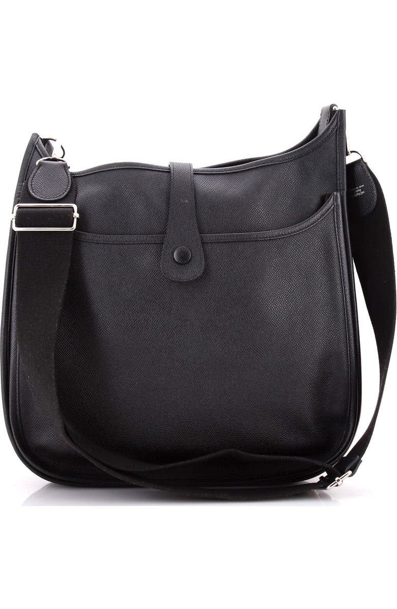 Pre-Owned Hermes Evelyne Bag Gen III Epsom GM, Alternate, color, Noir