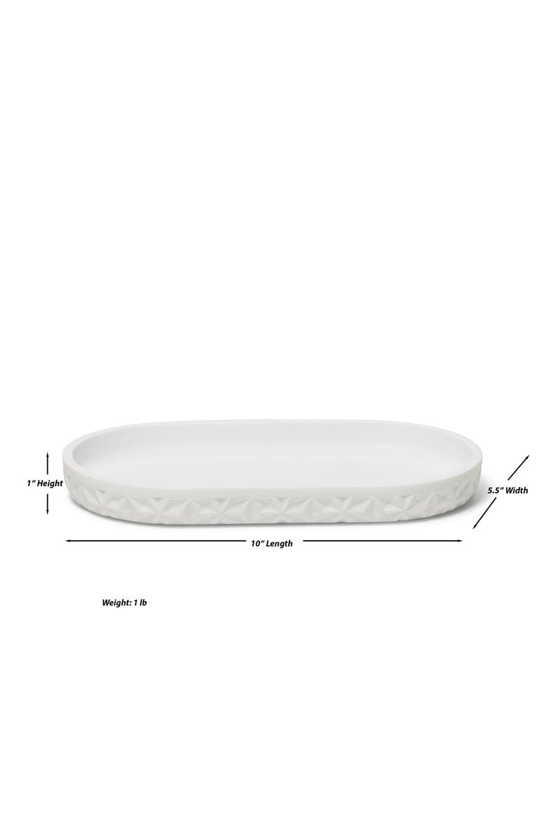 Quilted 3-Piece Bathroom Set, Alternate, color, WHITE