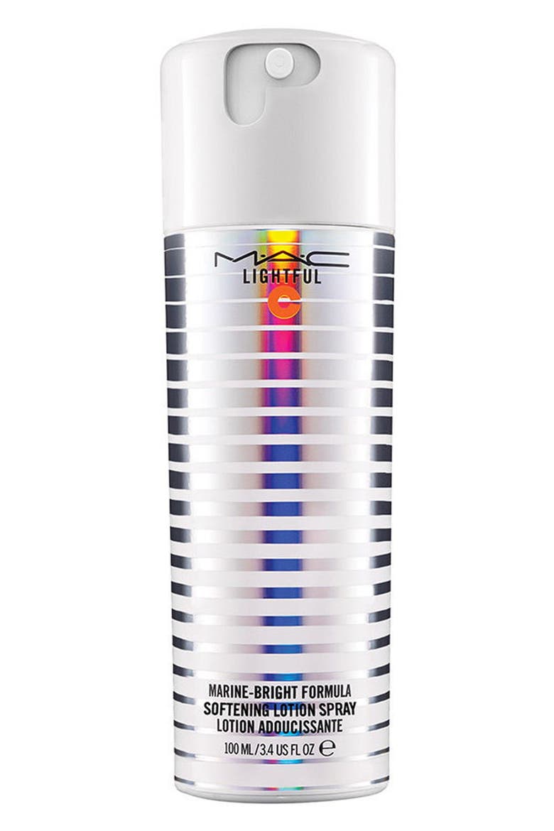 MAC Lightful C Marine-Bright Formula Softening Lotion Spray, Main, color, NO COLOR