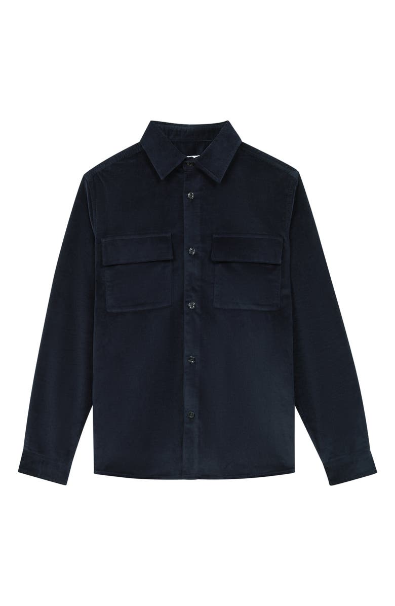 Reiss Colins Corduroy Overshirt, Alternate, color, 