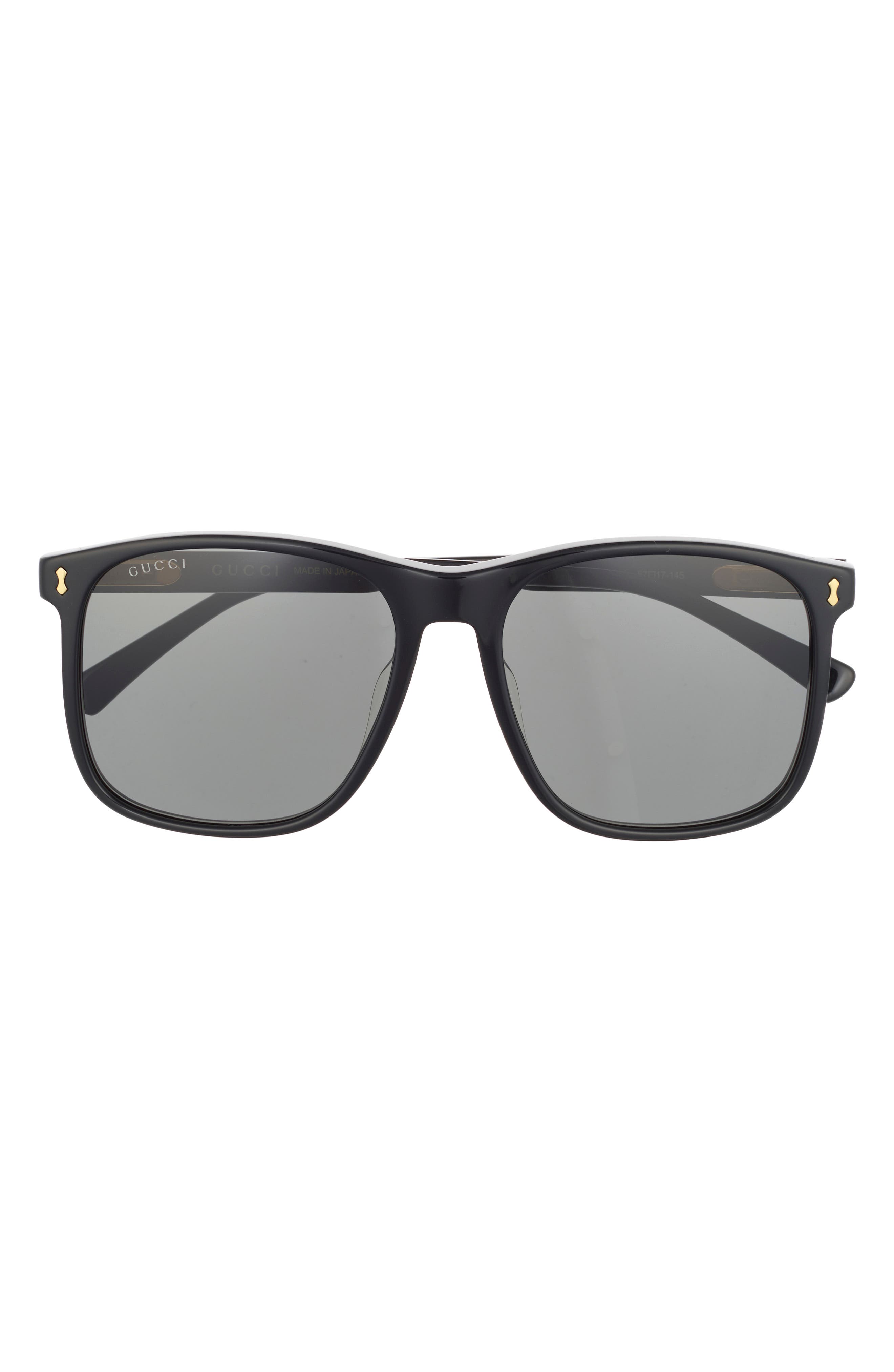Gucci 57mm Square Sunglasses