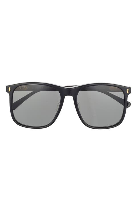 57mm Square Sunglasses