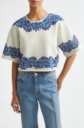 Ulla Johnson Alara Jacquard Knit Top