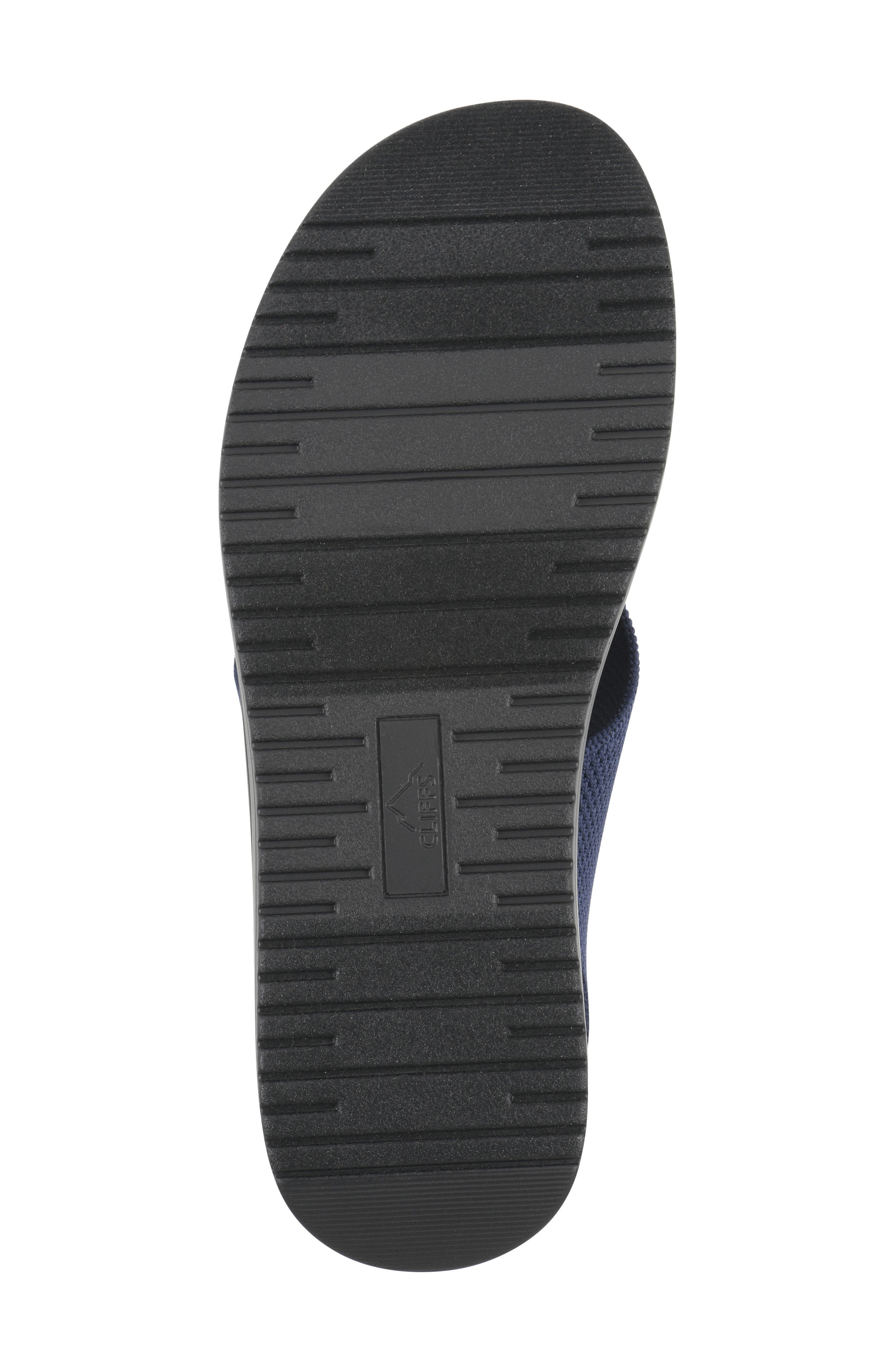 Harleen Flatform Slingback Sandal, Alternate, color, NAVY/ FABRIC