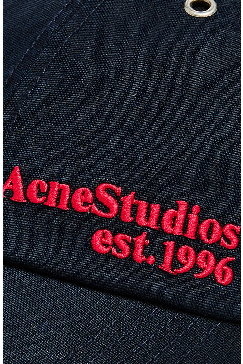 Cuddy Waxed Canvas Adjustable Baseball Cap, Alternate, color, EVENING BLUE