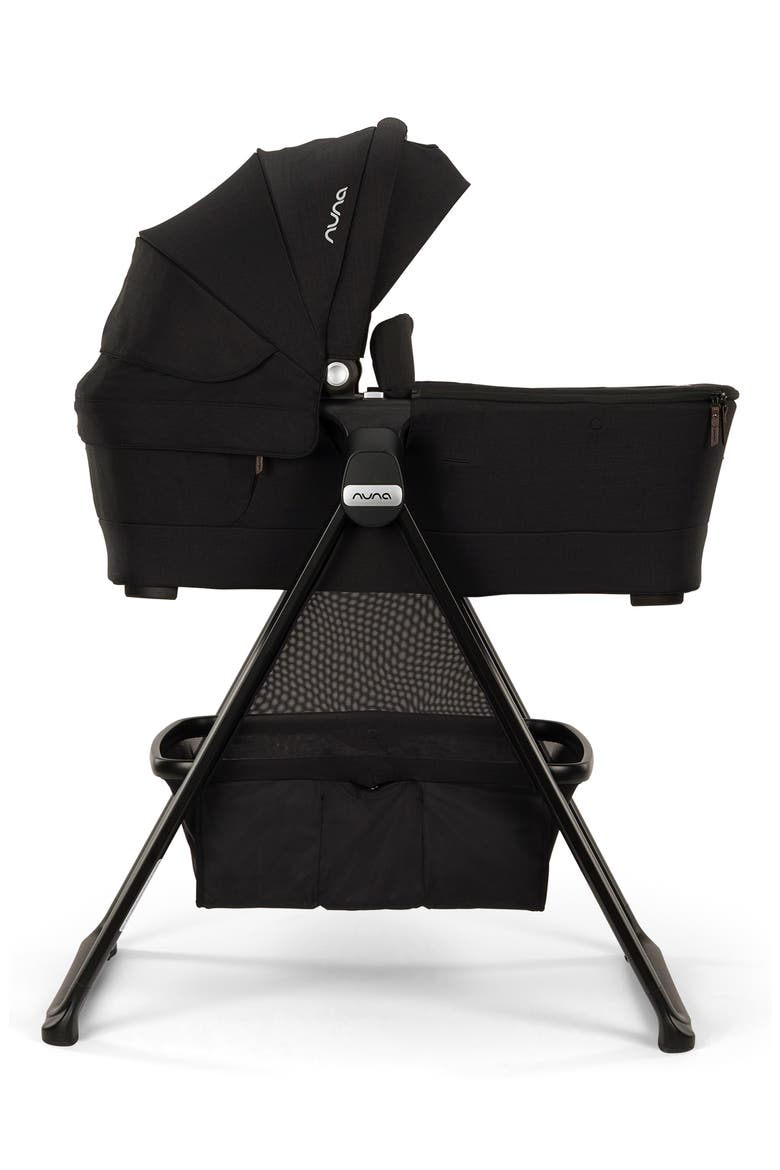 lytl series™ bassinet + stand, Alternate, color, CAVIAR/ CHOCOLATE