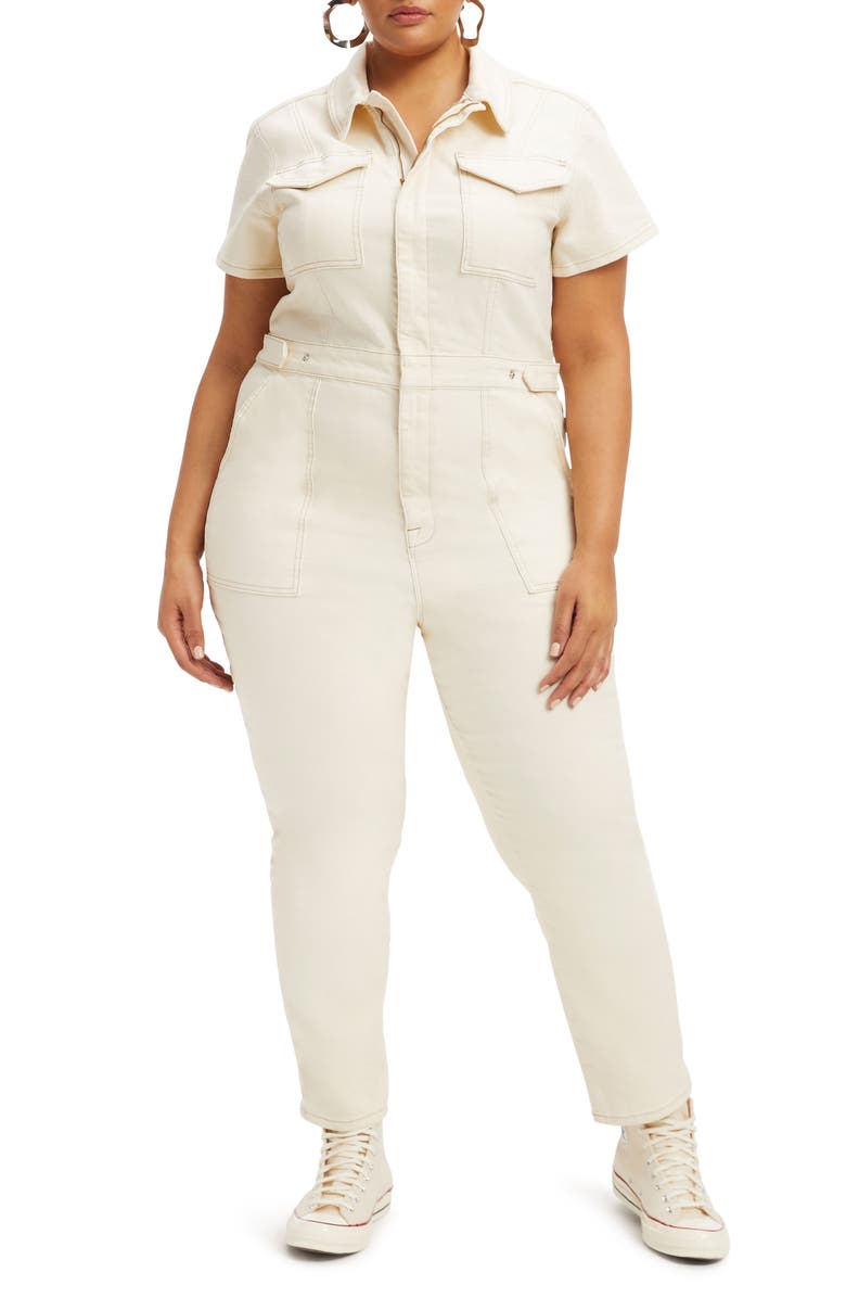 Good American Military Jumpsuit, Alternate, color, 