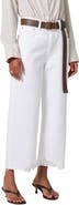Citizens of Humanity Ayla Raw Hem Crop Wide Leg Jeans