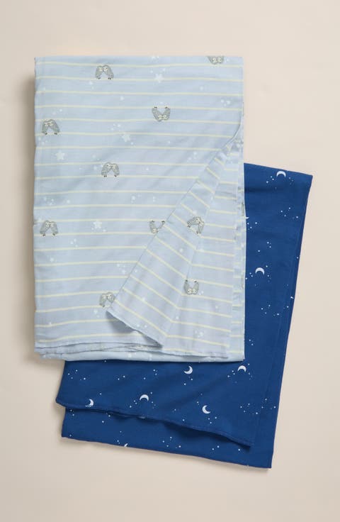 2-Pack Assorted Knit Swaddles