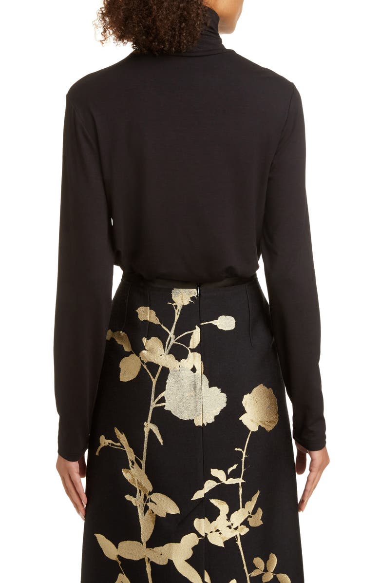 Dries Van Noten Haskol Turtleneck Top, Alternate, color, 